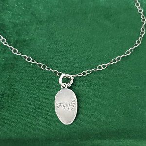 Silpada Family Tree Necklace .925 Sterling Silver